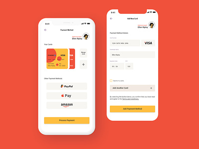 Mobile Payment Method by Nicholas Dieren on Dribbble