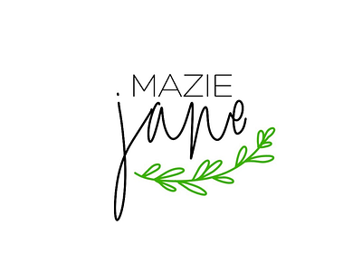 Maze Jane Logo design graphic design logo