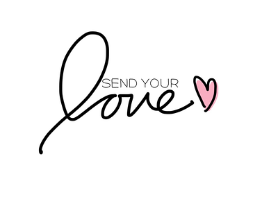 Send Your Love Logo business logo design graphic design logo