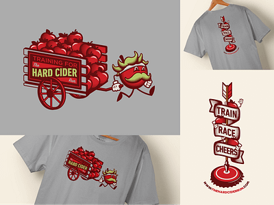 Hard Cider Run :: Training Shirt 2019 halftone