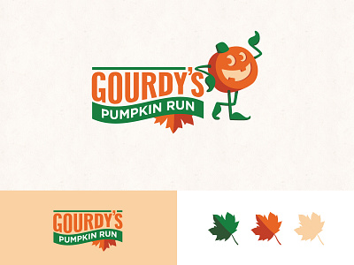 Gourdy's Pumpkin Run :: Logo