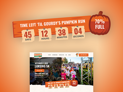 Gourdy's Pumpkin Run :: Event Countdown Timer