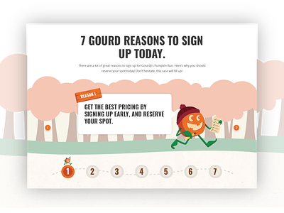 Gourdy's Pumpkin Run :: Reasons to Sign Up Slider pumpkin