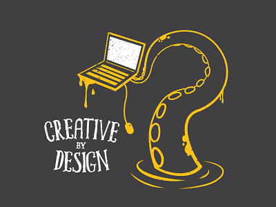 Creative by Design computer creative design graphic design illustration octopus squid