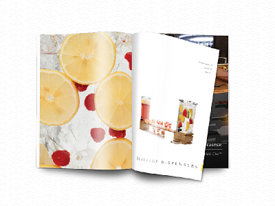Rosseto :: 2018 Product Catalog catalog food hospitality magazine photography print risers serving