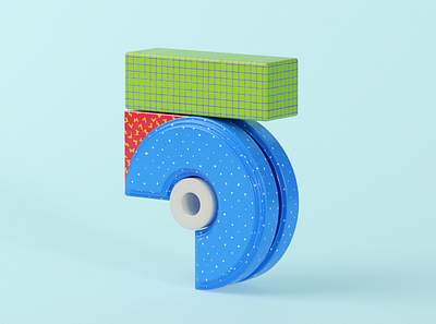 Abstract advice 3d branding c4d character creative design illustration trend