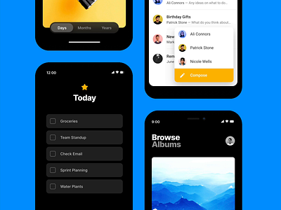 Magic Motion Examples android animation design fab framer interaction ios list magic motion prototype scroll segment todo transition