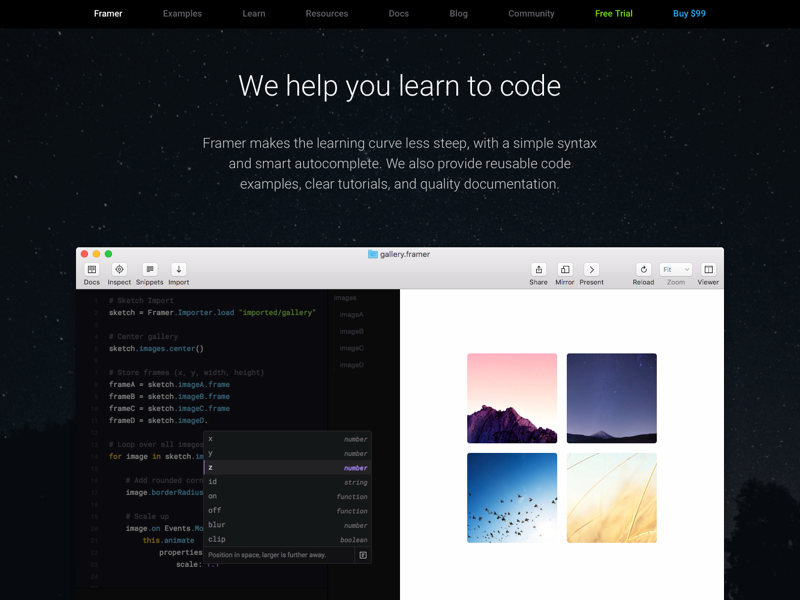 bc framer software