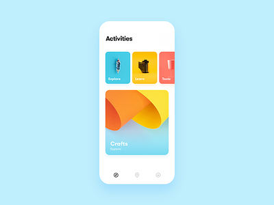 Activities example frame framer prototype web