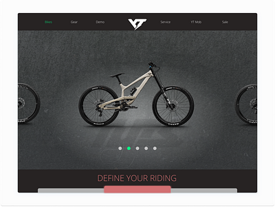 Daily UI - YT Tues landing page dailyui design figma illustration ui ux web webdesign yt yt industries