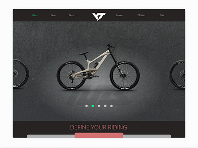 Daily UI - YT Tues landing page