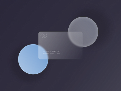 Glass Card Design banking branding card card design credit card creditcard design finance free mockup freebie frosted glass glass graphic illustration product design ui user interface ux