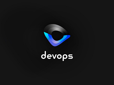 devops branding developer development devops forum logo logodesign typography vector