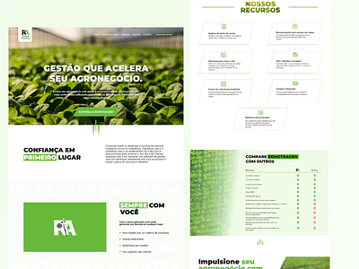 Agro Web Design Website agro design ui webdesign