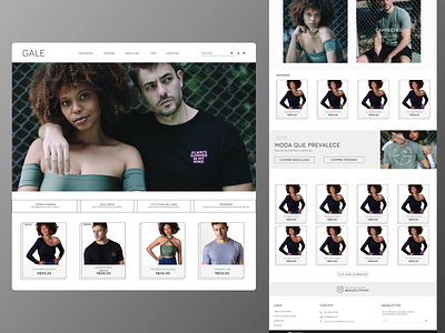 Clothes Shop Web Design