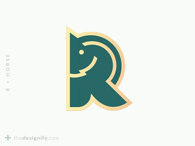 Horse Logo animal artist branding classic creative design designs elegant horse letter logo logo designer logos mark minimal r royal simple stalion luxurious symbol