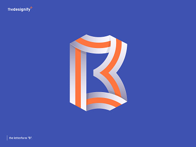 Letter B Logo alphabet b branding design designs elegant initial letter lettermark logo logos minimal modren monogram new simple type