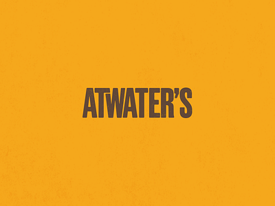 Atwater's Wordmark