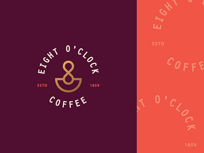 Eight O'Clock Coffee Rebranding Concept