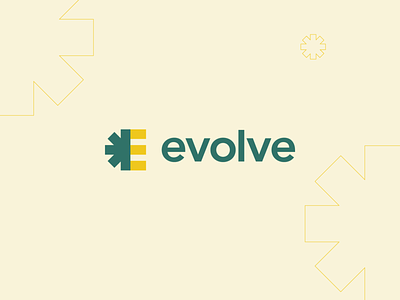 Evolve abstract branding clever corporate crypto e evolution flat icon illustration letter logo mark minimal monohram nature nft postitve star transform