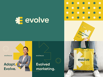 Evolve branding abstract app branding business clever corporate crypto design finance flat icon illustration logo mark minimal money nft transform
