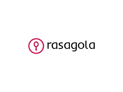 Rasagola discover flat. food logo minimal search