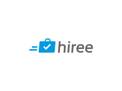 hiree logo by Ahmed creatives on Dribbble