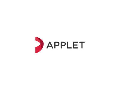 Applet logo app branding identity logo mark minimal modern