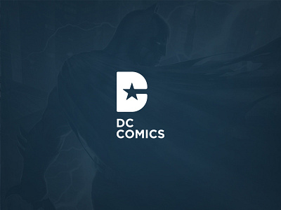 DC comics rebranding concept clever comics concept dc identity letter rebranding star