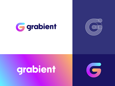 Grabient - Logo Concept by Ahmed creatives on Dribbble