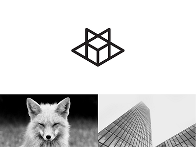 Fox  + Building abstract mark