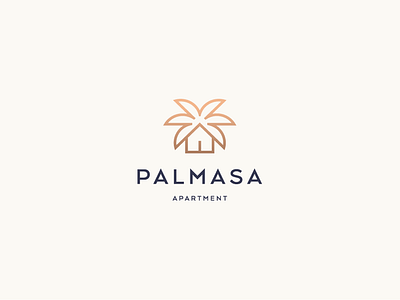 Palmasa elegant gradiant home house luxury minimal palm palmtree stroke tree