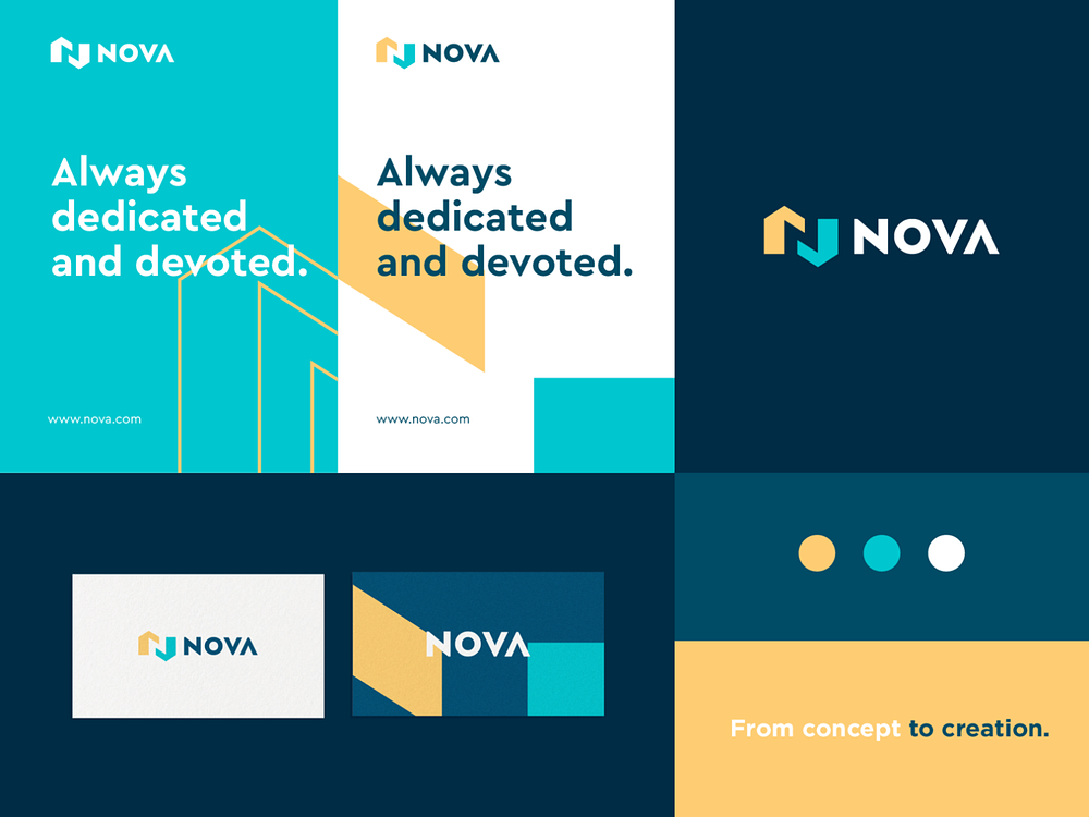 Nova - Identity system by Ahmed on Dribbble