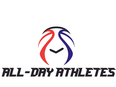 Allday Athletes Logo 01 athletic basketball branding design illustration logo sport teamsports