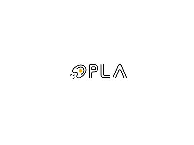 Opla Logo Animation aftereffects animation animation 2d branding egg lines logo spaceship