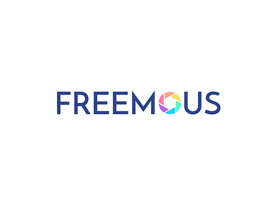 Freemous Logo animation 2d design animation branding logo photo app photos
