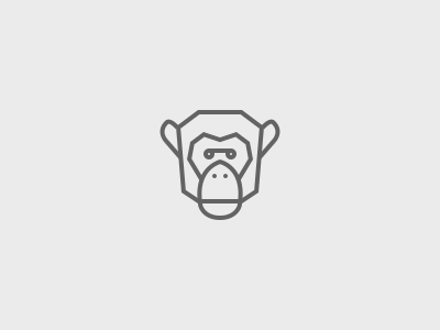 Chimp icon identity logo