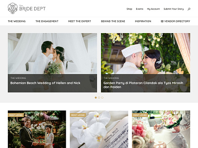 [WIP] Redesign of Wedding Portal ui website