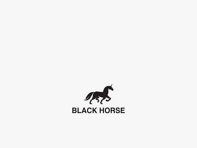 black horse