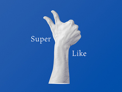 Super Like art direction design experimental facebook gradient like networks photography shooting social studio typography