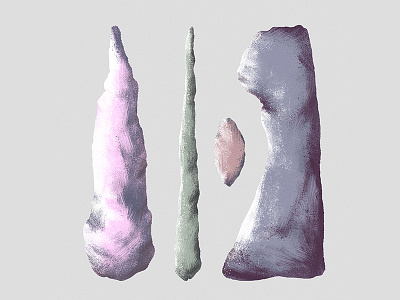 Shapes #6 artwork brushers colors illustrations shapes stones textures