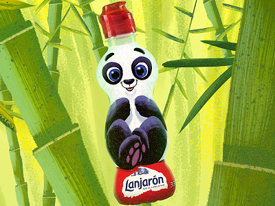 Lanajaron – Panda bottle china kids panda water