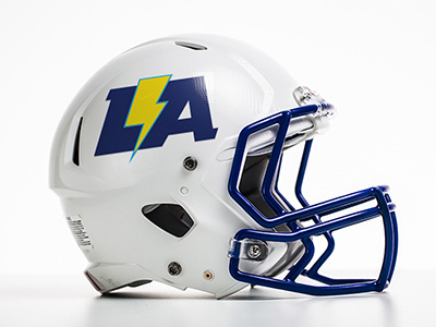 LA Chargers logo attempt logo type typography