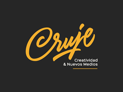 Cruje / Creatividad & Nuevos medios brushlettering brushpen brushtype handlettering handmade lettering script type