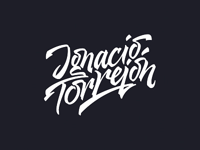 Ignacio Torrejón / Videographer brushlettering chile concepcion handlettering lettering rumania type typography