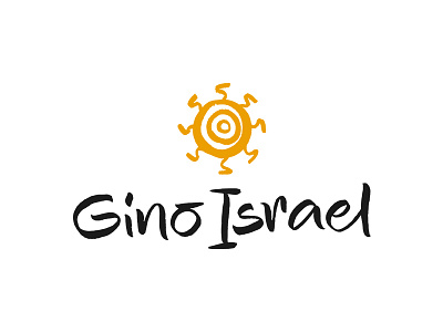 Gino Israel Photographer / Logo Redesign color handlettering handwriting lettering logo logolettering redesign type typenerd typography