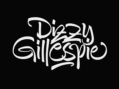 Dizzy Gillespie / Set List Lettering #2 brushlettering chile concepcion handlettering lettering type typography