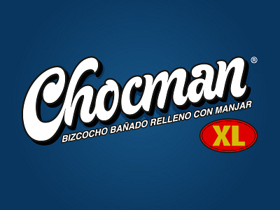 Chocman (Personal Project) brushlettering chile concepcion handlettering lettering type typography