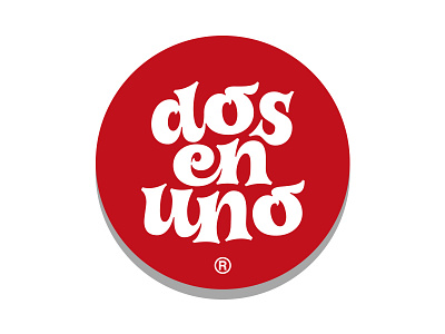 Dos en Uno (Personal Project) brushlettering chile concepcion handlettering lettering type typography