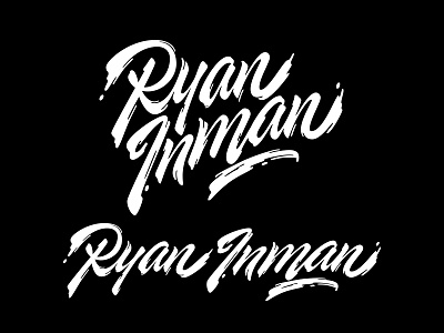 Ryan Inman / Logo Lettering brushlettering chile concepcion handlettering illustration lettering type typography